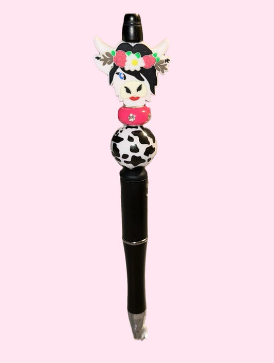 Floral Cow Pen